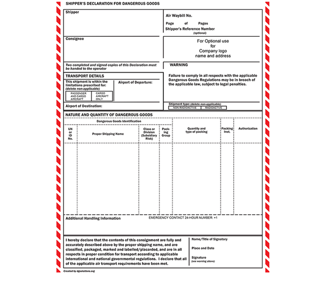 Dangerous Goods Solutions Blog